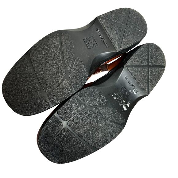 Cole Haan x Nike Air Vintage Leather Cut Out Sandal Shoes 11 Brazil Grandpacore - Picture 10 of 12